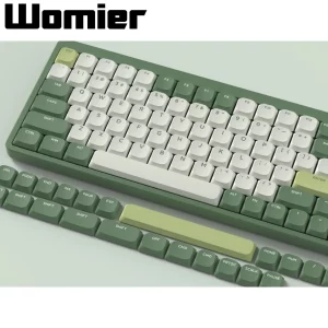 Womier 143 Phím Keycaps PBT cấu hình thấp Full Set Double Shot Custom Keycap cho Cherry Gateron MX Switch Bàn phím cơ