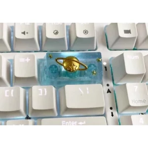 Keycap hành tinh vũ trụ | nút gắn trang trí bàn phím cơ | quà tặng | Phụ kiện
