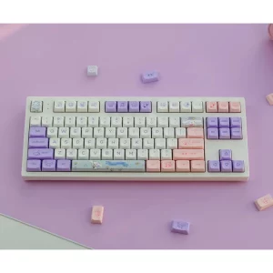 Tổng hợp Keycap PBT nút bàn phím cơ profile XDA Matcha, Shimmer, Plastic, Game Boy., MacOS