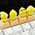 1 Xoay Chick Duckling Keycap Bàn Phím Ngộ nghĩnh Độc Đáo Trục Chữ Thập Keycap